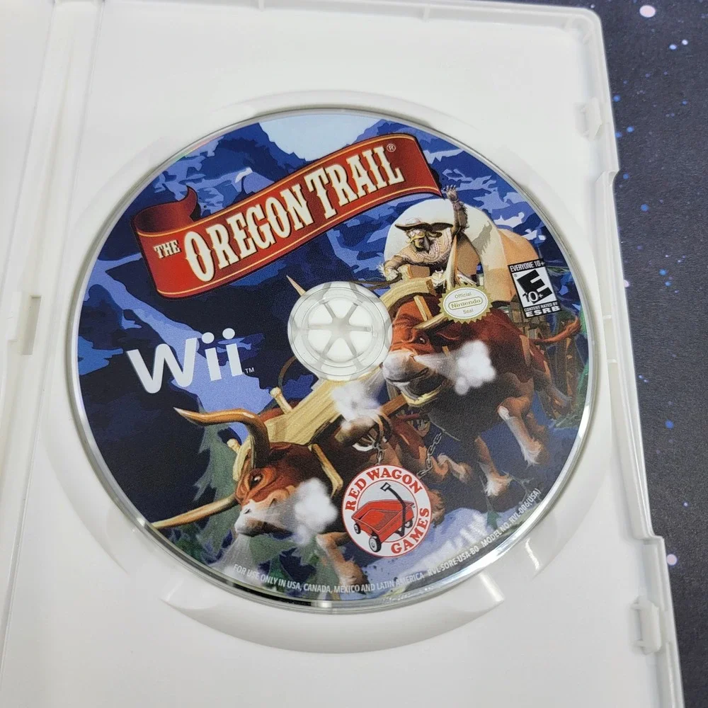 The Oregon Trail 40th Anniversary Edition Nintendo Wii Video Game No Manual